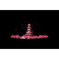 空間成像三維視頻——一年四季塔