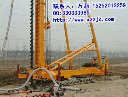 長螺旋灌注打樁機2