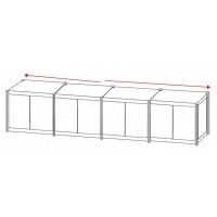 免費(fèi)定制八棱柱展桌三叉洽談桌拆裝折疊咨詢(xún)展覽展銷(xiāo)會(huì)組裝鋁展桌