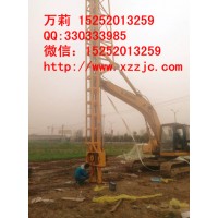 軟基挖機插板機廠，鏈條插板機打樁機，挖機改裝插板機廠