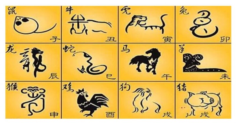 十二屬相相克相沖口訣表，相沖相克沖合表大全