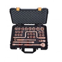 供應(yīng)橋防牌防爆1/2"方17/28/32件套組合套筒工具