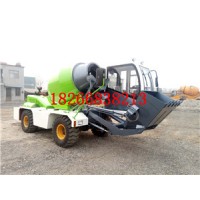 農(nóng)村建筑用小型混凝土攪拌車 全自動攪拌罐車 新款罐車