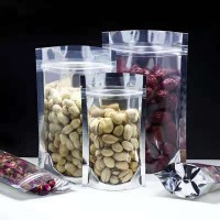供應(yīng)鋁膜自封袋自立袋半透明食品包裝 陰陽鋁箔袋鋁膜袋批發(fā)