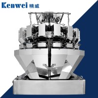 中山精威工廠直銷全自動糖果零食定量稱重包裝機械膨化食品組合秤