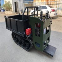 供應小型履帶車自行走農用運輸車1T手扶履帶車