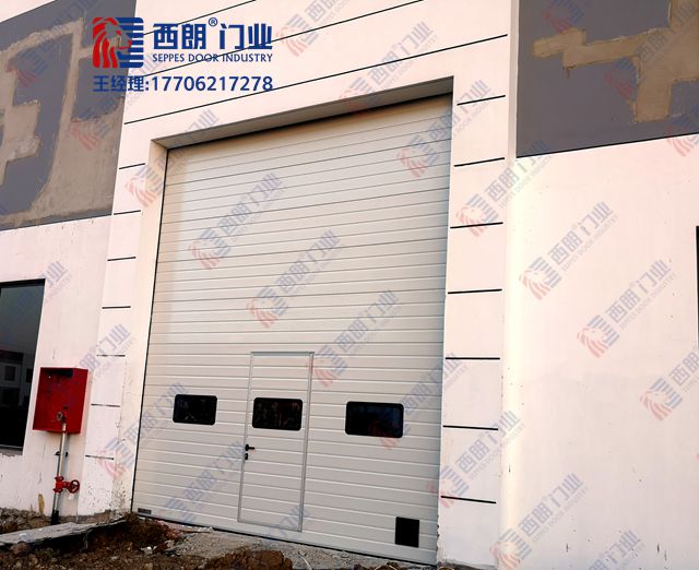 杭州聯合動力站房工業提升門