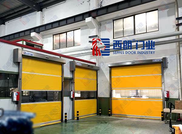  常州快速型感應防塵卷簾門