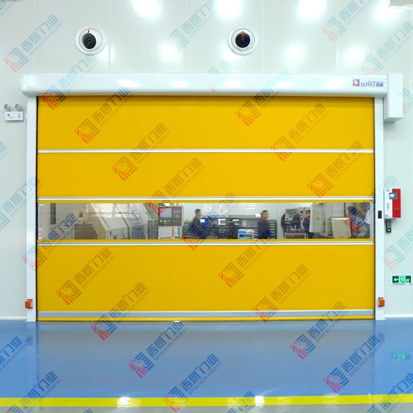  南京成品感應(yīng)電動快速軟簾卷門