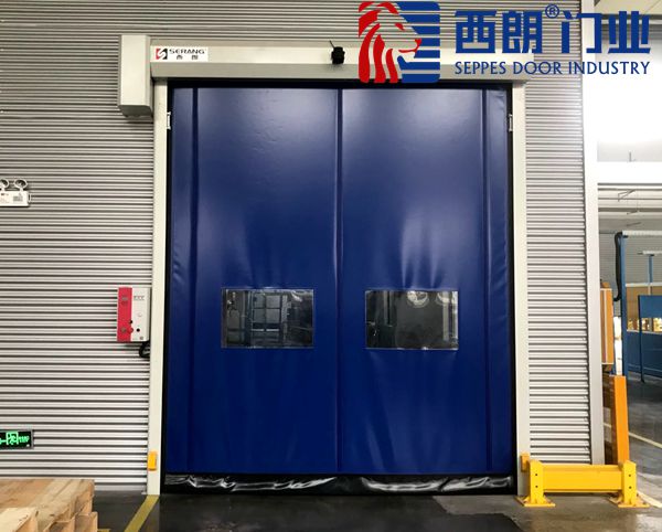  南京成品感應(yīng)電動快速軟簾卷門