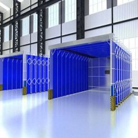 自動(dòng)伸縮房 伸縮移動(dòng)噴漆房 大型噴漆房設(shè)備廠家