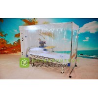 百級層流罩(潔凈層流床罩)JS-H1型水平經(jīng)濟(jì)款層流床消毒罩