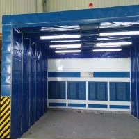 伸縮移動噴漆房 價格配置表