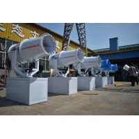 煉鐵廠固定式遠(yuǎn)程射霧器 超細(xì)霧炮 環(huán)保除塵霧炮機(jī)