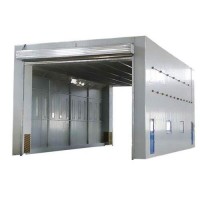 整體移動噴漆房 配催化燃燒凈化設備