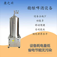 瑞昌康之興100L自釀啤酒發酵罐 河南啤酒設備廠家 來圖定做