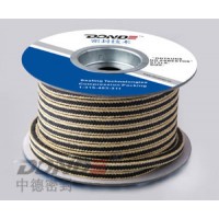 ZD-P1421芳綸包角黑四氟盤(pán)根