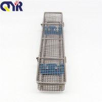 生產帶活動蓋子不銹鋼網籃