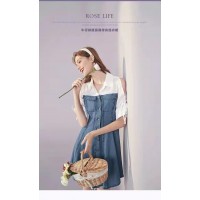 品牌折扣女裝尾貨 秋水伊人夏裝 庫存服裝走份批發