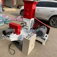 全自動犬糧機(jī)器 水產(chǎn)飼料膨化顆粒機(jī) 小型貓飼料機(jī)