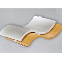 長(zhǎng)沙雙曲鋁板外墻,單曲造型,幕墻曲面氟碳,異形扭曲弧形包柱