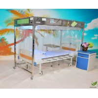 層流消毒床(單人無菌室)JS-V1型經(jīng)濟(jì)不銹鋼板款