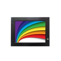 寬溫寬壓嵌入式10.4寸防震觸摸屏一體機win7