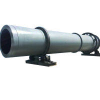 石英砂烘砂機 工業臥式烘干設備 黏土回轉式轉筒烘干機 成本低