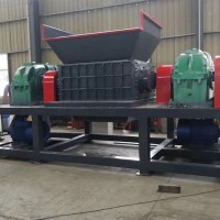 廢鐵廢鋁易拉罐撕碎機(jī)森鑫鋁塑板鋁合金門窗撕碎機(jī)