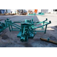 河南金屬垃圾桶液壓翻邊機 鐵桶喇叭口卷邊機 現貨