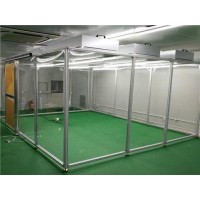 無(wú)塵車間潔凈棚百級(jí)安裝定制空氣凈化棚