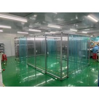 電子無(wú)塵車間工作棚凈化工程百級(jí)防靜電潔凈棚可定制