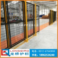 菏澤設備隔離網 工廠設備圍欄 鋼管焊接 表面靜電噴涂烤漆處理