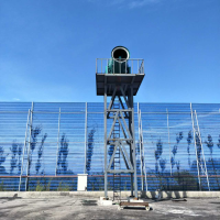 黑龍江工地拆除降塵霧炮機 水泥廠除塵50米噴霧機 遠程射霧器