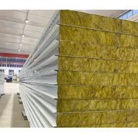 彩鋼巖棉夾芯板常用尺寸規格及厚度