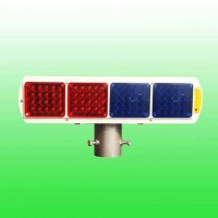一體式太陽能爆閃燈 太陽能四燈爆閃燈交通警示燈生產廠家
